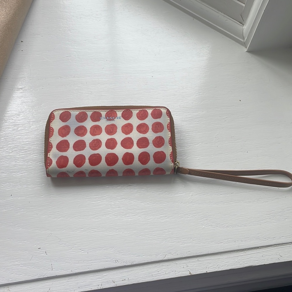 Coach wristlet